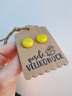 Náušnice puzetky Veselé VELIKONOCE